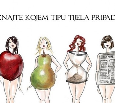 Četiri tipa ženskih tijela